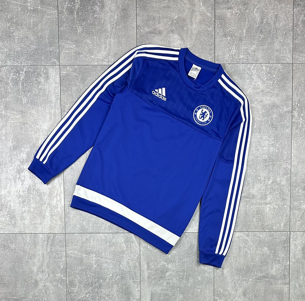 Adidas Adidas Chelsea Training 2015 Soccer Football Sweatshirt Size US XS / EU 42 / 0 - 2 Thumbnail