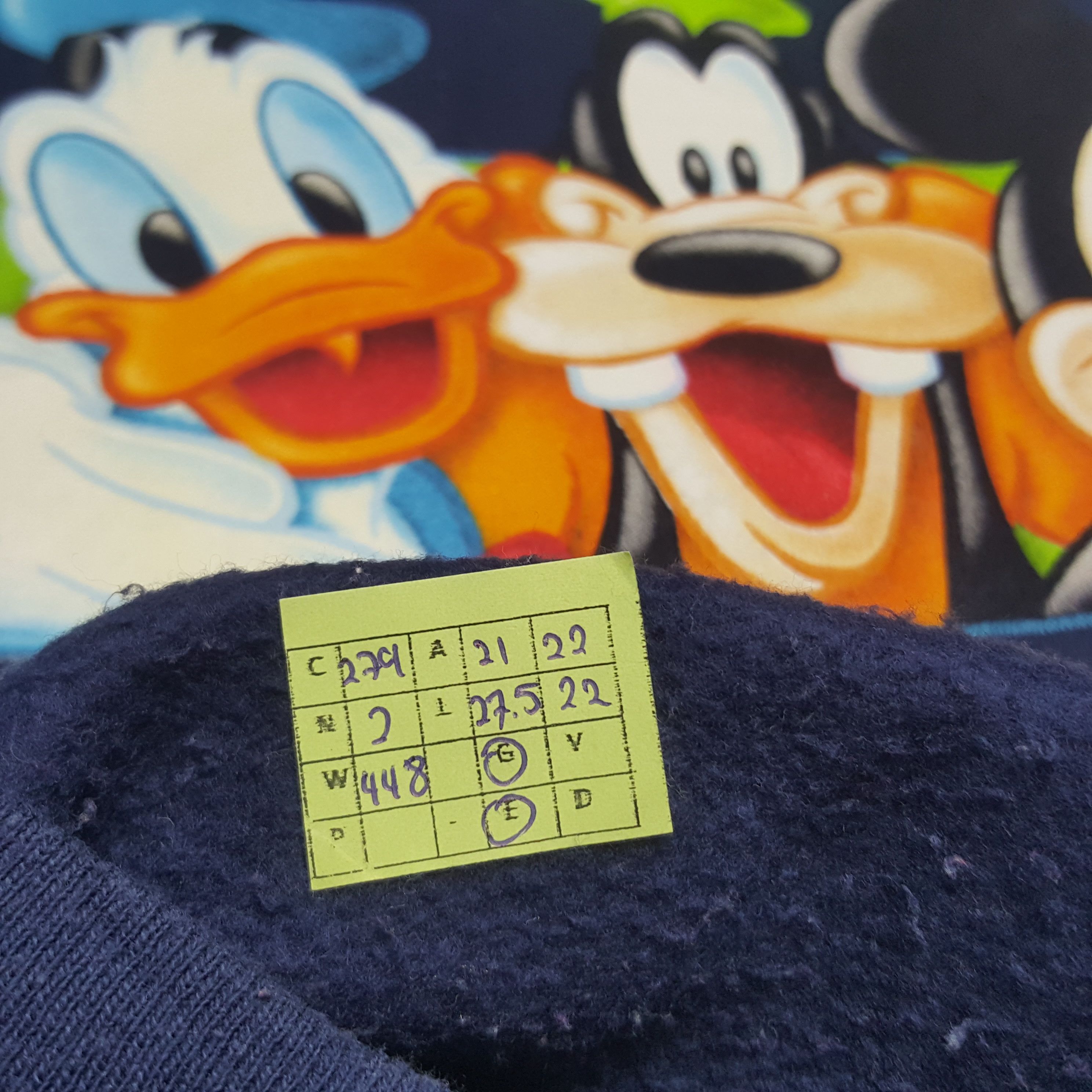 Disney × Mickey Mouse × Vintage Vintage Disney Mickey Mouse Cartoon Character Sweatshirt Size US M / EU 48-50 / 2 - 8 Thumbnail
