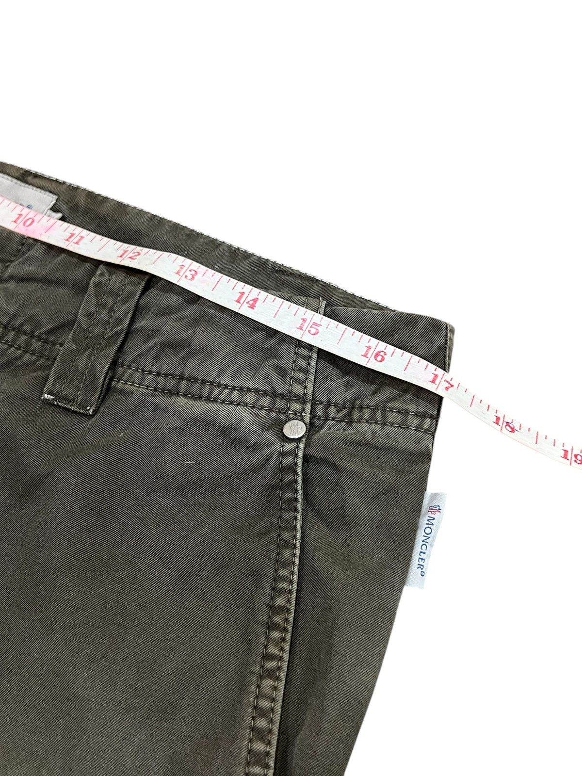Moncler × Vintage Authentic Moncler Army Green Pants Size US 34 / EU 50 - 5 Thumbnail