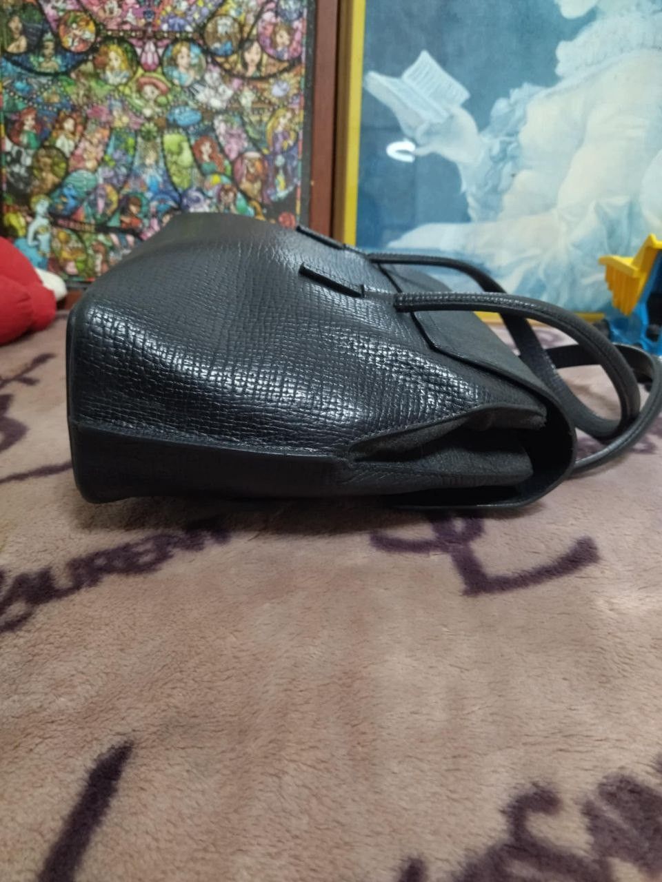 Loewe Loewe Logo Embossed Two-way Hand bag Shoulder Black Vintage Size ONE SIZE - 9 Thumbnail