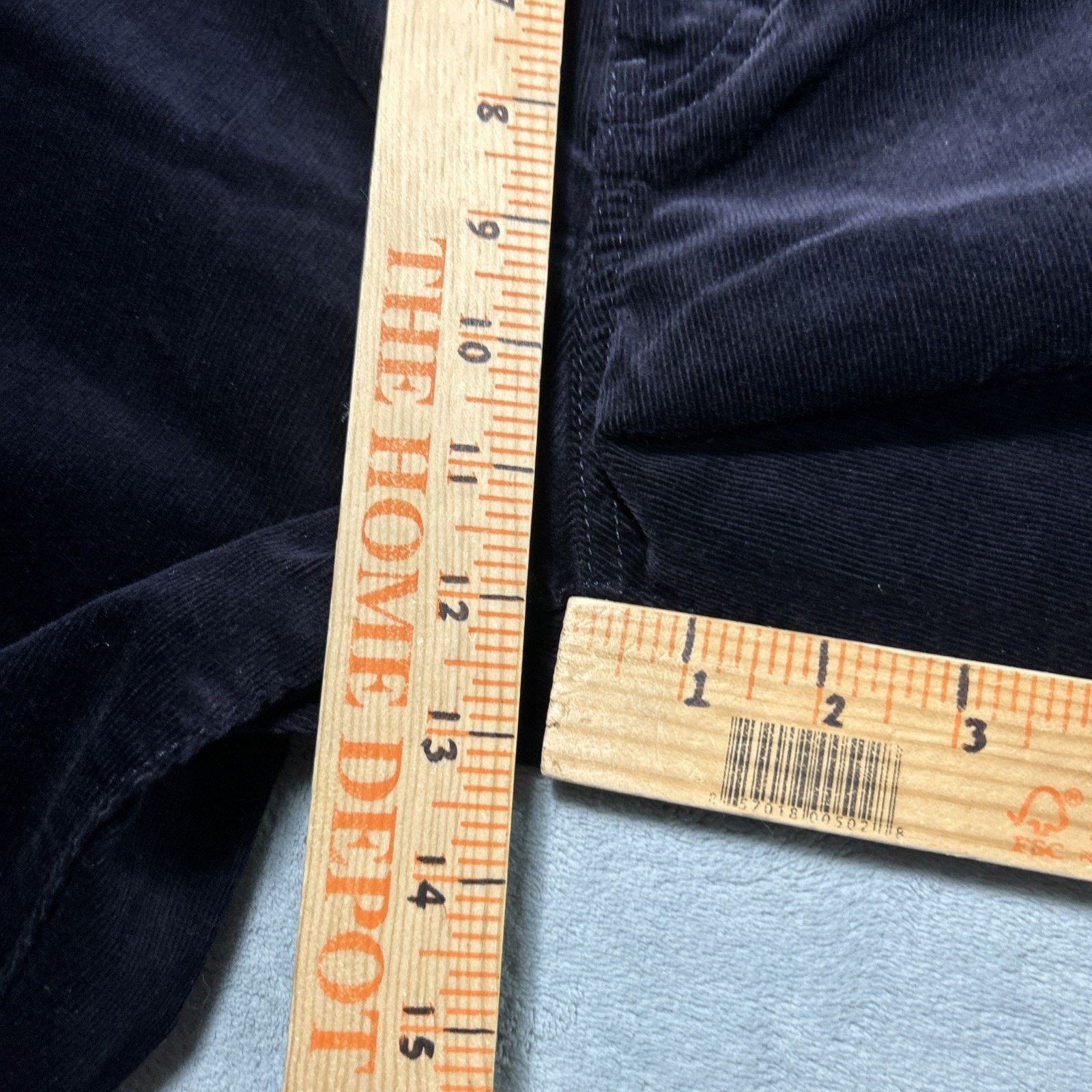 Talbots Velveteen Corduroy Straight Pants Womens 34x28 Velour Formal Size 34" / US 12 / IT 48 - 10 Thumbnail