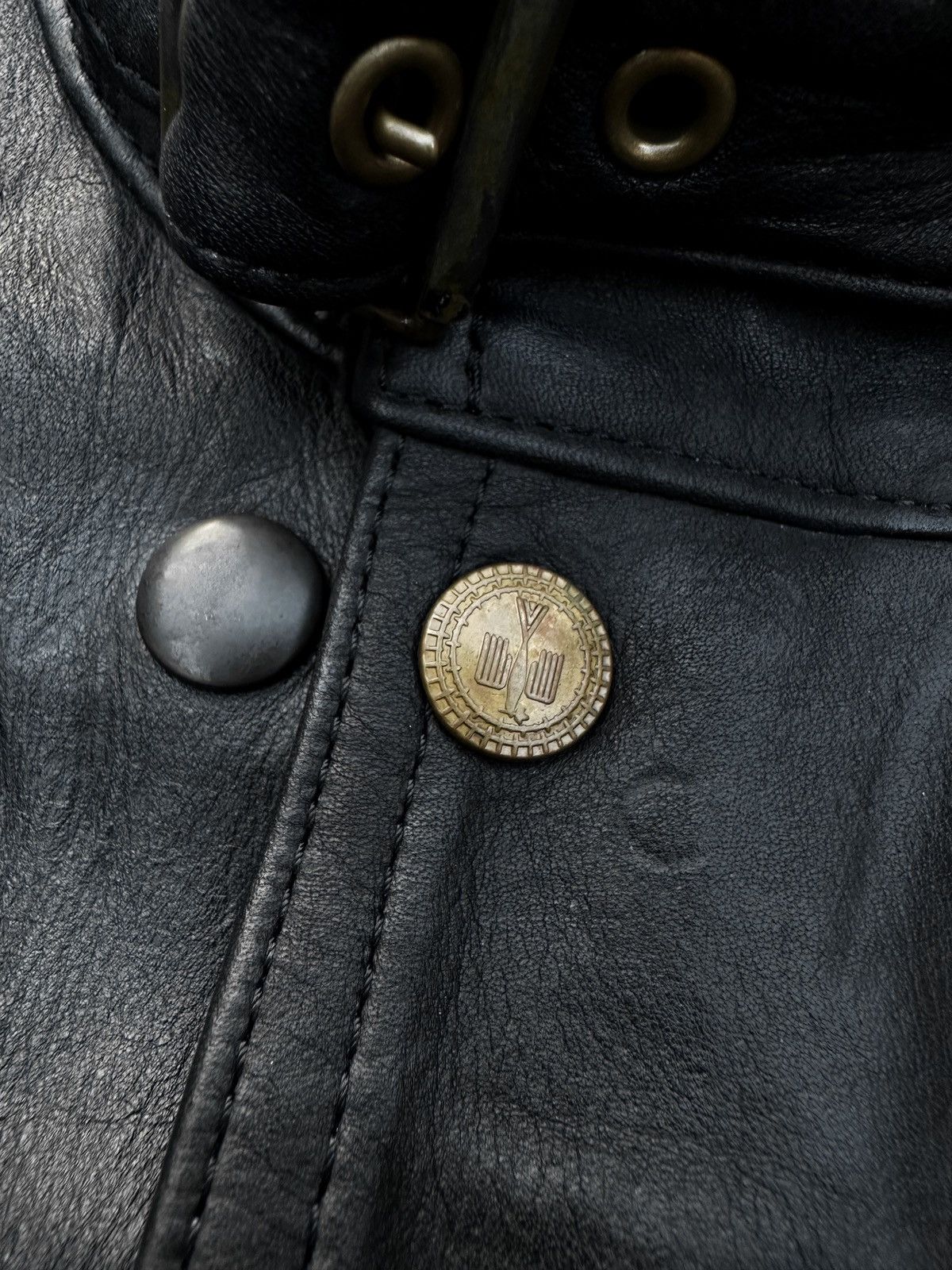 Blackmeans Blackmeans M65 Field Leather Jacket W/Long Liner Size US L / EU 52-54 / 3 - 11 Thumbnail