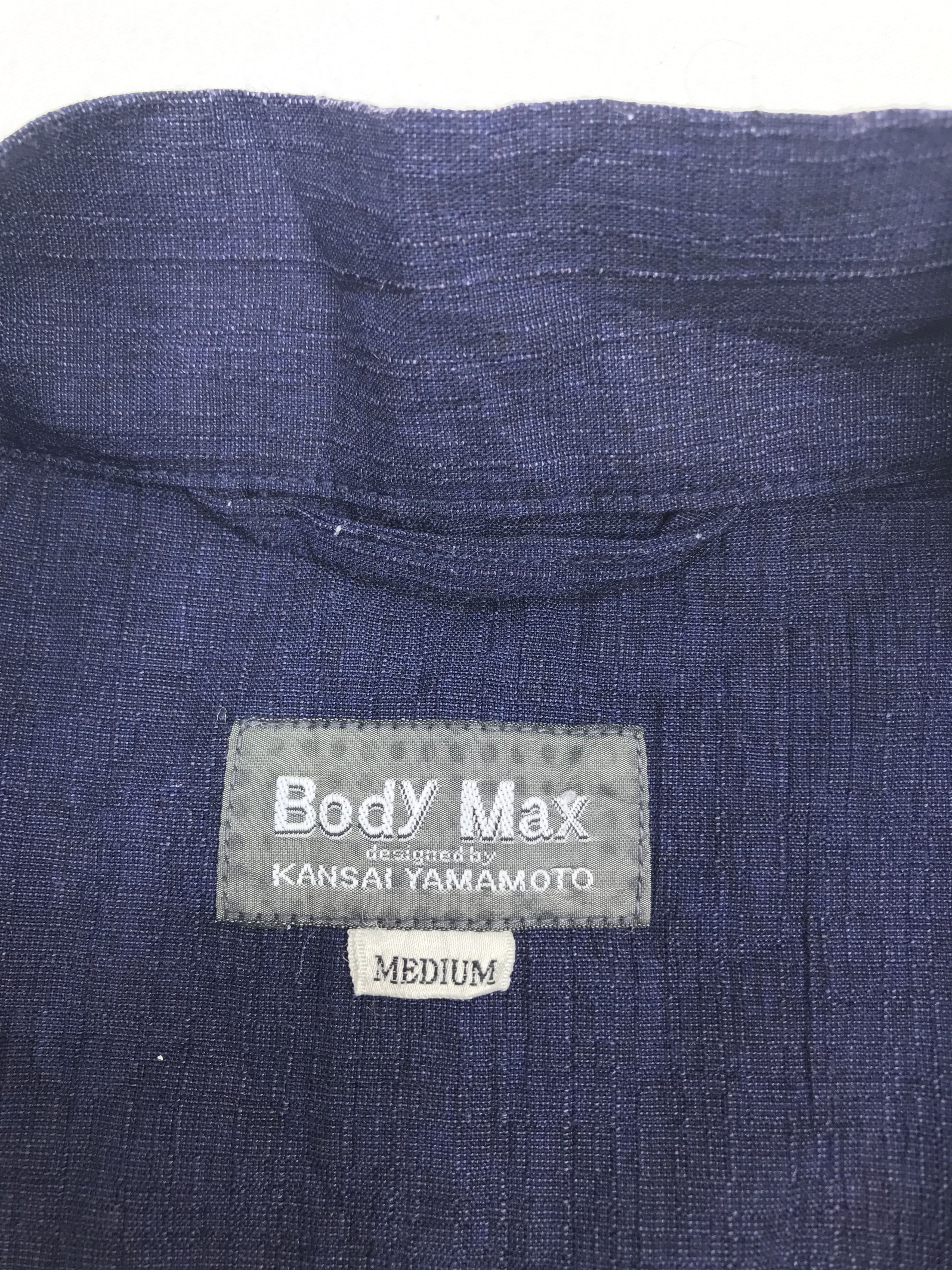 Japanese Brand Vintage Kansai Yamamoto Dark Blue Kimono Cardigan Size US M / EU 48-50 / 2 - 6 Thumbnail