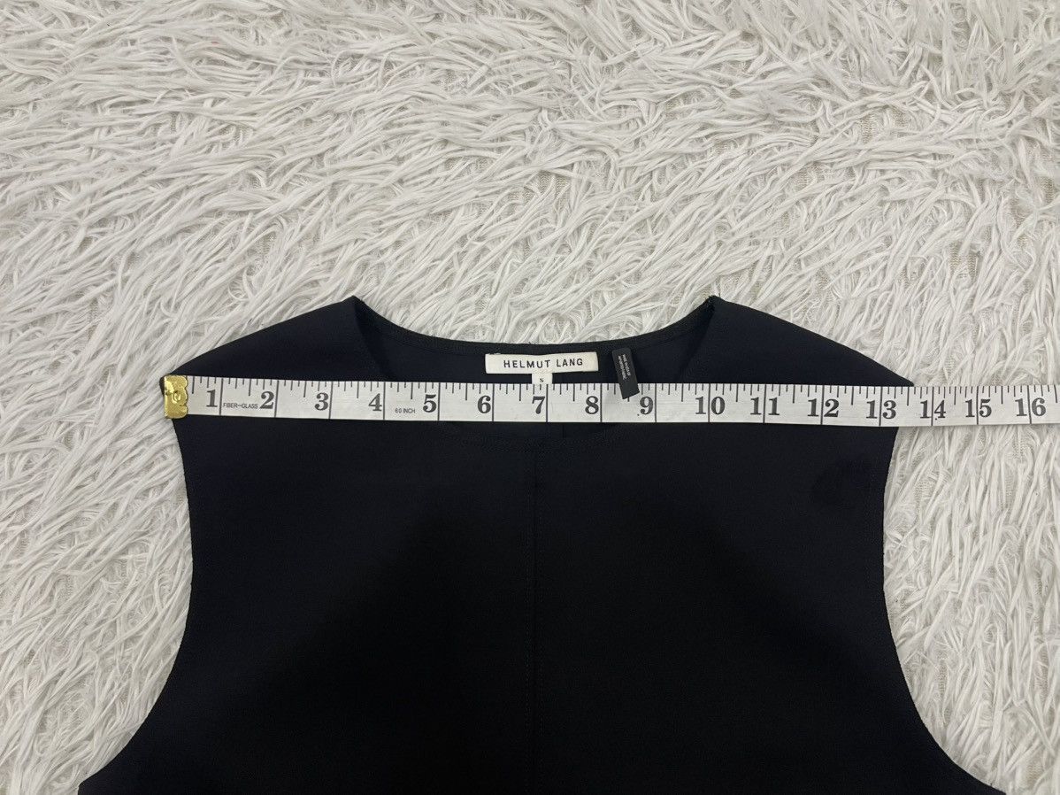 Helmut Lang Helmut Lang Scuba Shll Tee Sleeveless Size S / US 4 / IT 40 - 8 Thumbnail