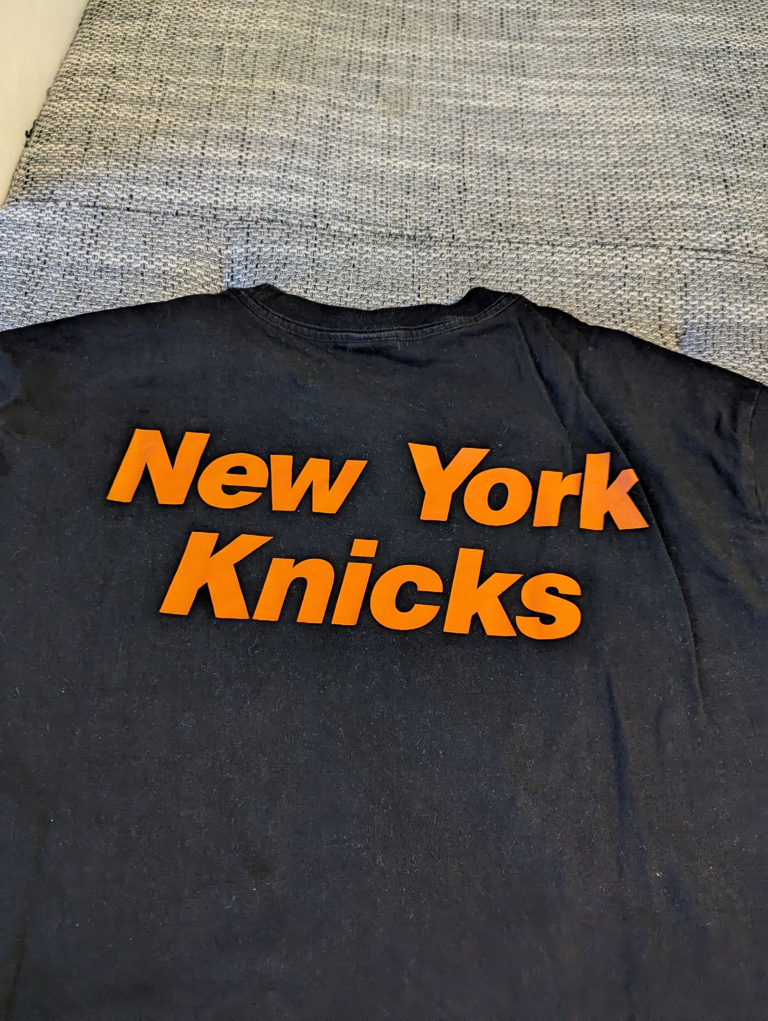 NBA × October's Very Own New York KNICKS x OVO (NBA T-shirt, New York Knicks) Size US XL / EU 56 / 4 - 5 Thumbnail