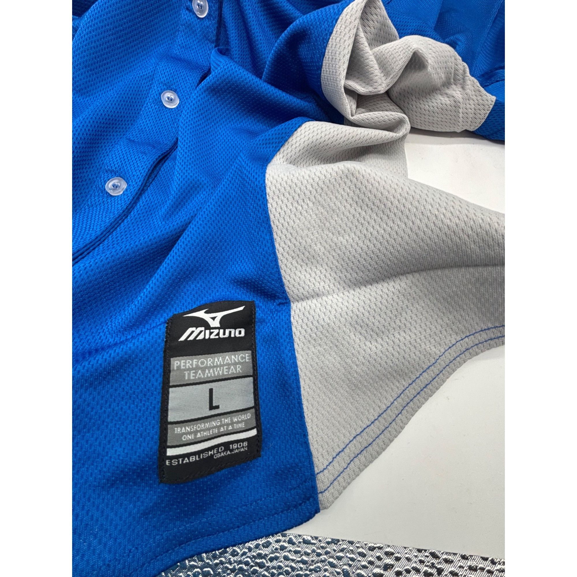 Mizuno Mizuno Women's Pro Full Button Softball Game Jersey, 350581, Size L / US 10 / IT 46 - 6 Thumbnail