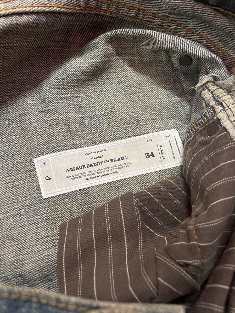 Japanese Brand Mackdaddy Brand Streetwear Japan Denim Size US 35 - 3 Thumbnail