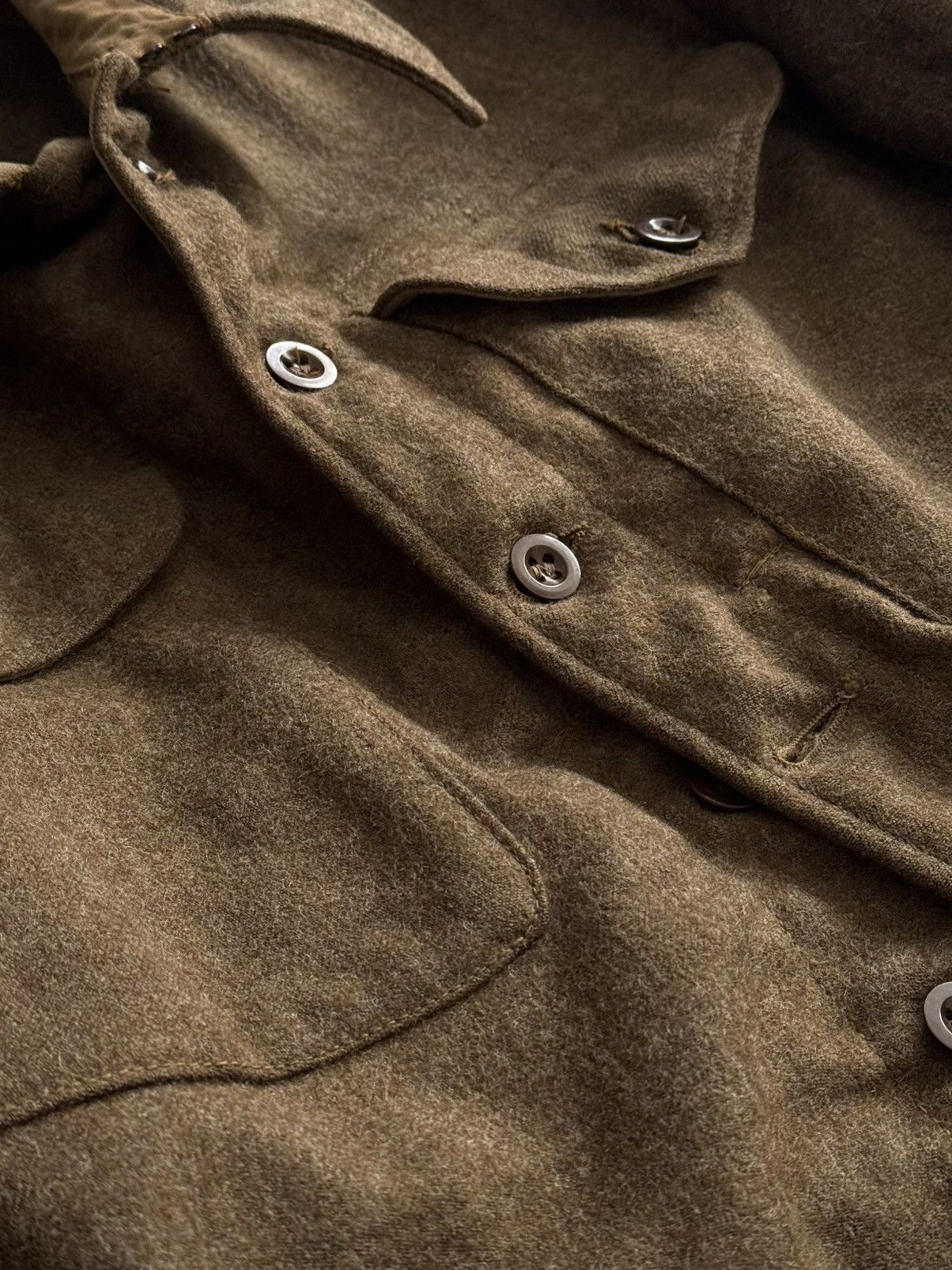 Vintage Vintage 1940s WW2 British Army 'Captain' Battledress Blouse Size US M / EU 48-50 / 2 - 5 Thumbnail