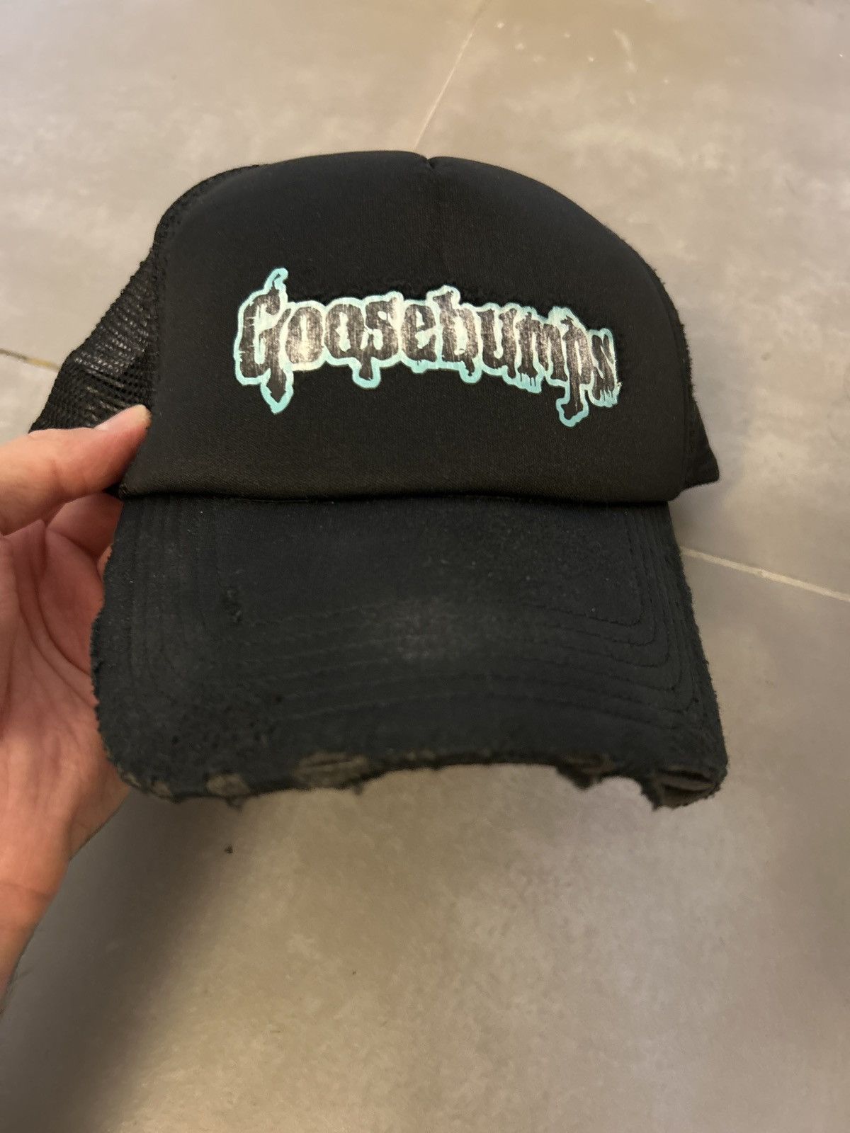 Vintage Vintage distressed GOOSEBUMPS cap Size ONE SIZE - 3 Thumbnail