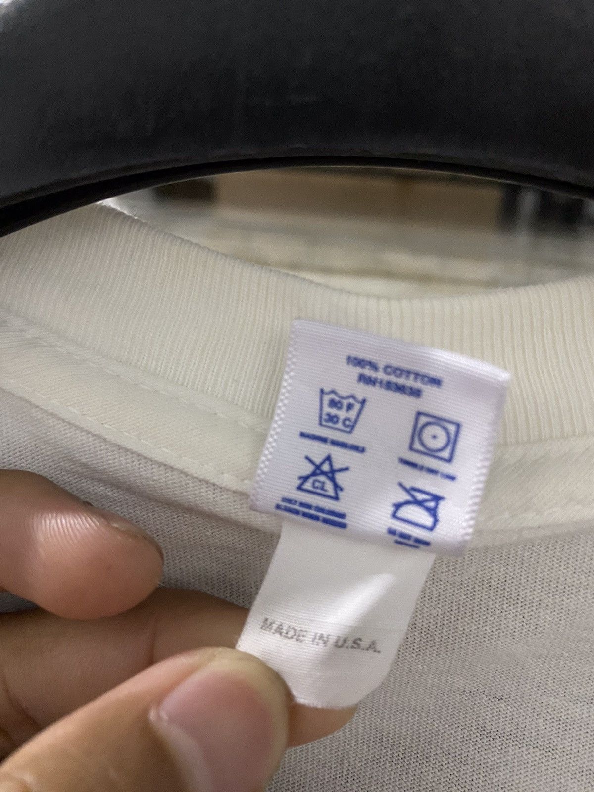 Undefeated Undefeated racquet white tshirt Size US L / EU 52-54 / 3 - 7 Thumbnail
