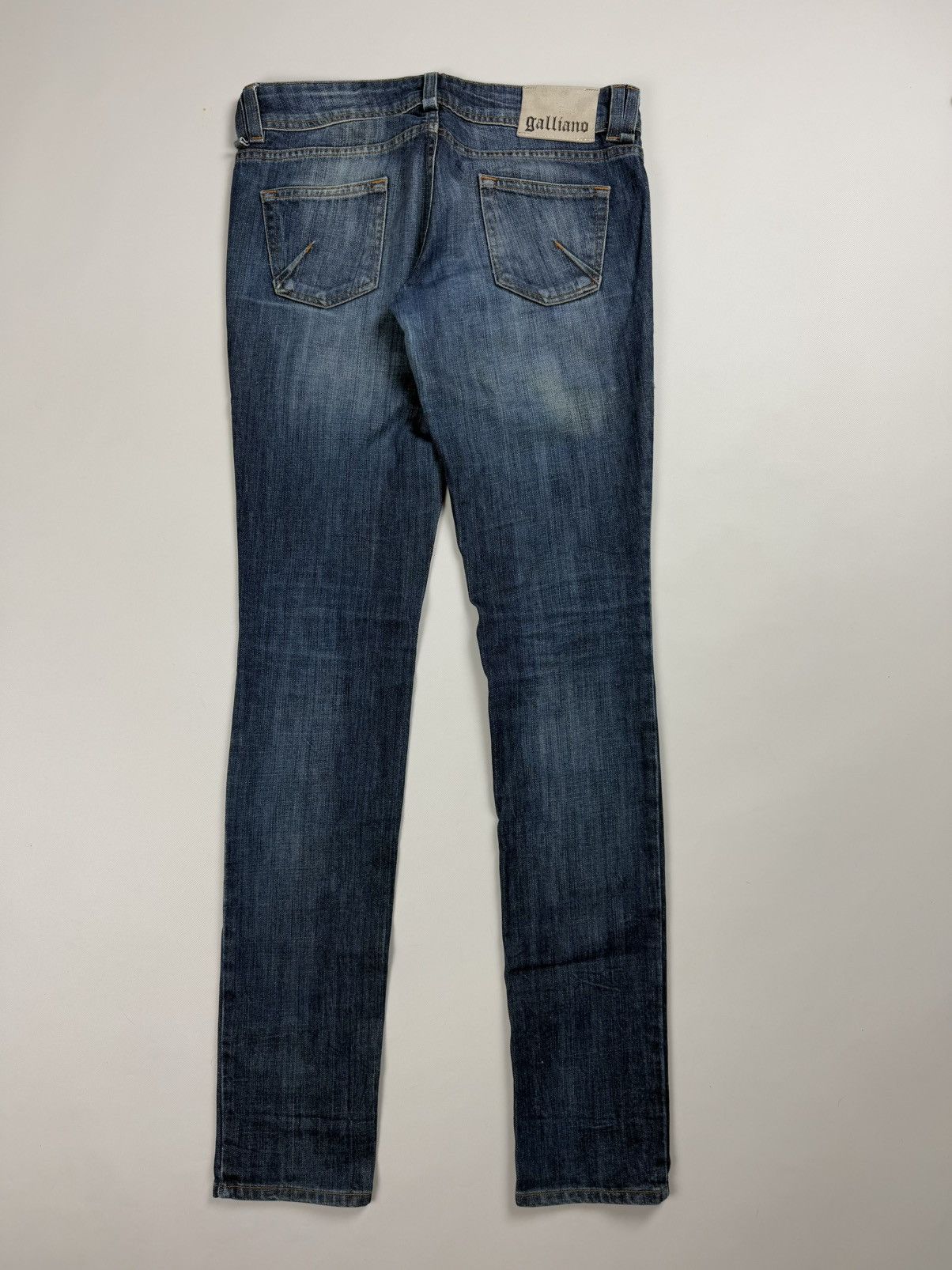 John Galliano Galliano Vintage Ladies Skinny Denim Jeans Size 29 / 43 Size 29" - 16 Thumbnail