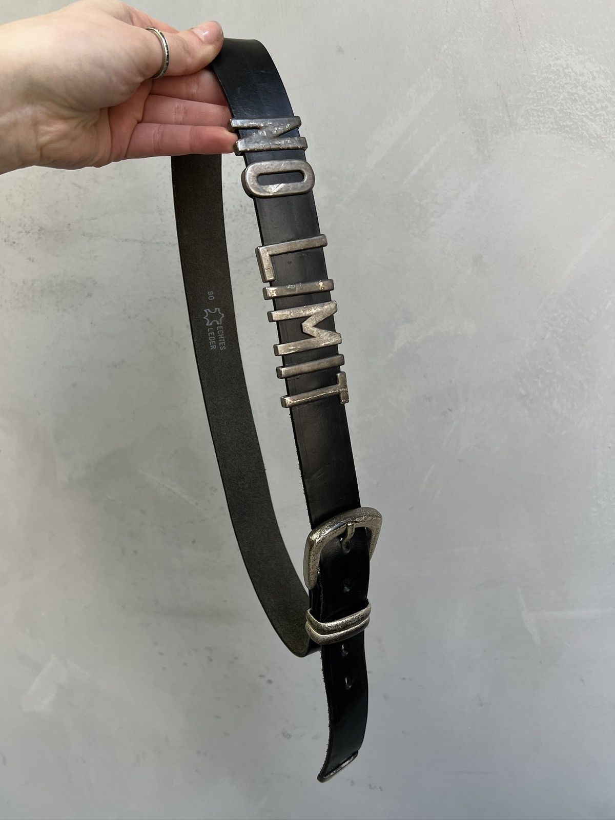 Other Leather avant garde no Limit ann demeulemeester style belt Size ONE SIZE - 2 Thumbnail