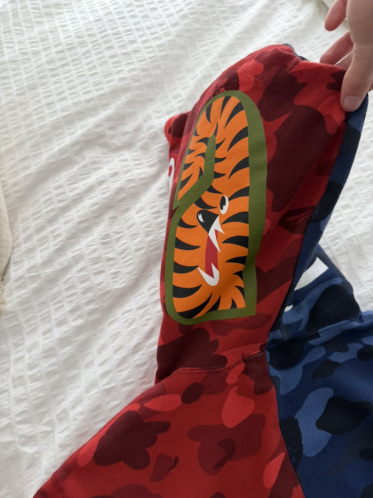 Bape Red and blue bape zip up Size US XL / EU 56 / 4 - 3 Thumbnail