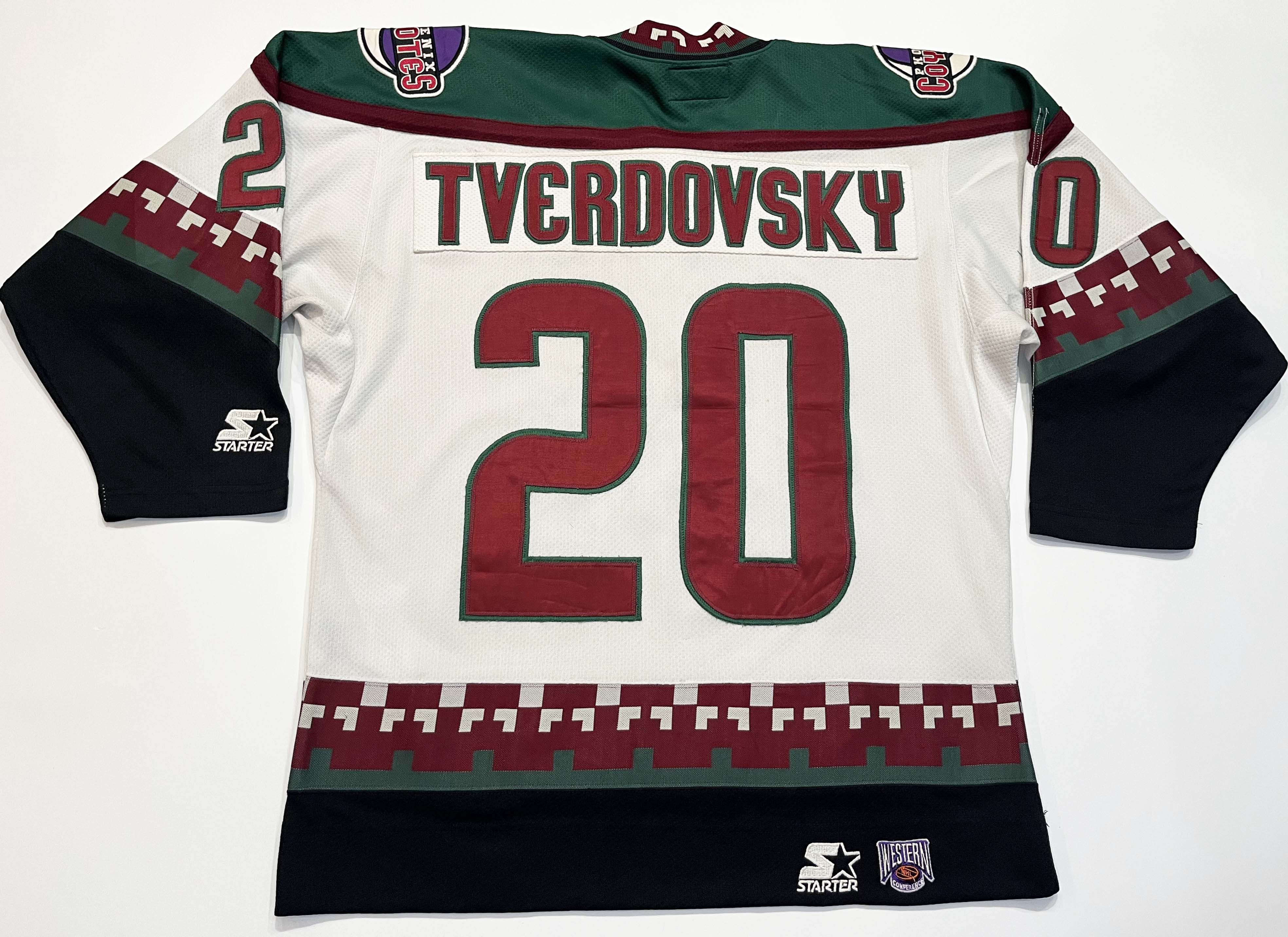 Starter Vtg Starter Phoenix Coyotes TVERDOVSKY #20 NHL Hockey Jersey Size US M / EU 48-50 / 2 - 1 Thumbnail