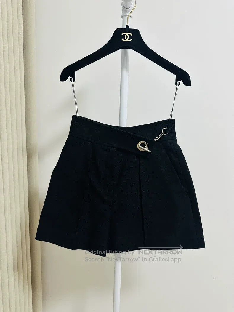 Hermes Hermes Black Pig Nose Chain Shorts Size 42" / US 20 - 3 Thumbnail