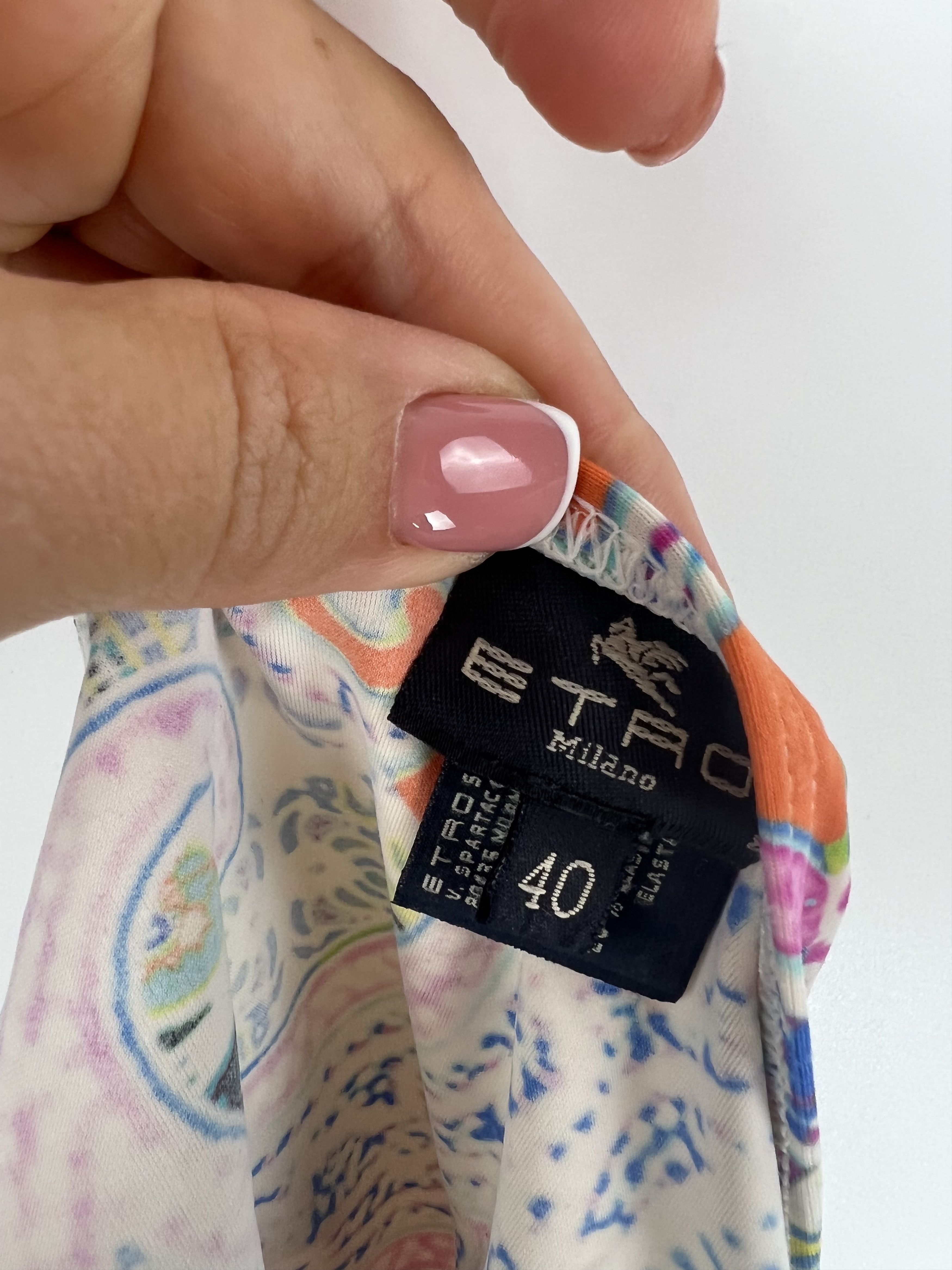 Etro Etro Milano Swimsuit Paisley Print Size IT40 Size ONE SIZE - 9 Thumbnail