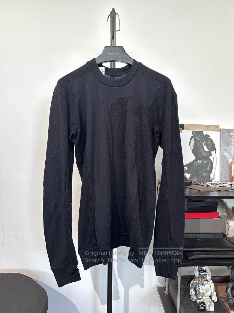 Boris Bidjan Saberi Boris Bidjan Saberi CR1 mesh panel hoodie with drawstring Size US M / EU 48-50 / 2 - 1 Thumbnail