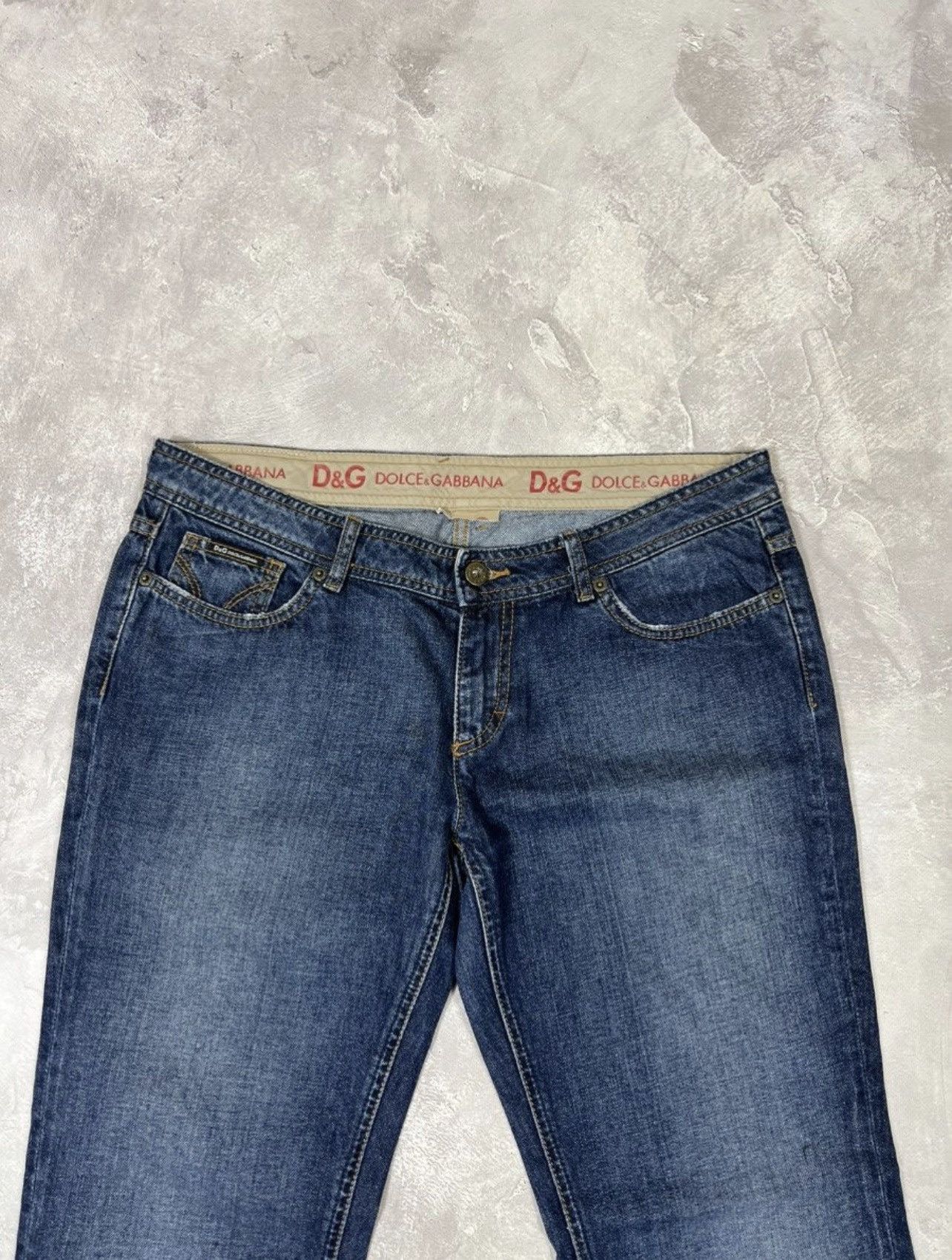 Dolce & Gabbana Vintage Dolce Gabbana Baggy Jeans Size 31" - 4 Thumbnail