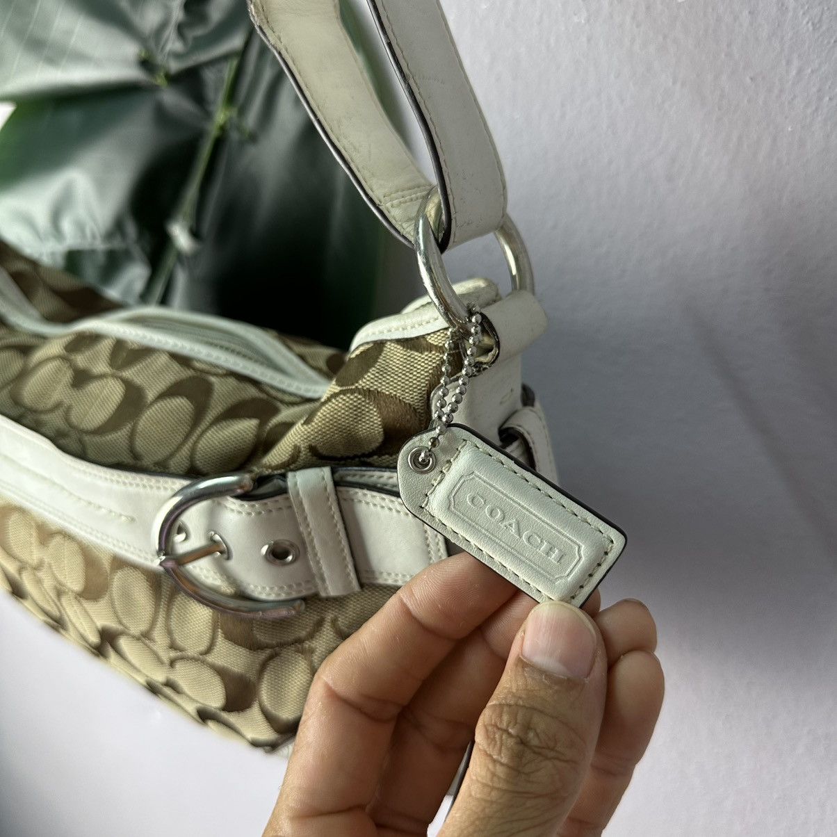 Coach × Genuine Leather Coach Handbag Size ONE SIZE - 8 Thumbnail