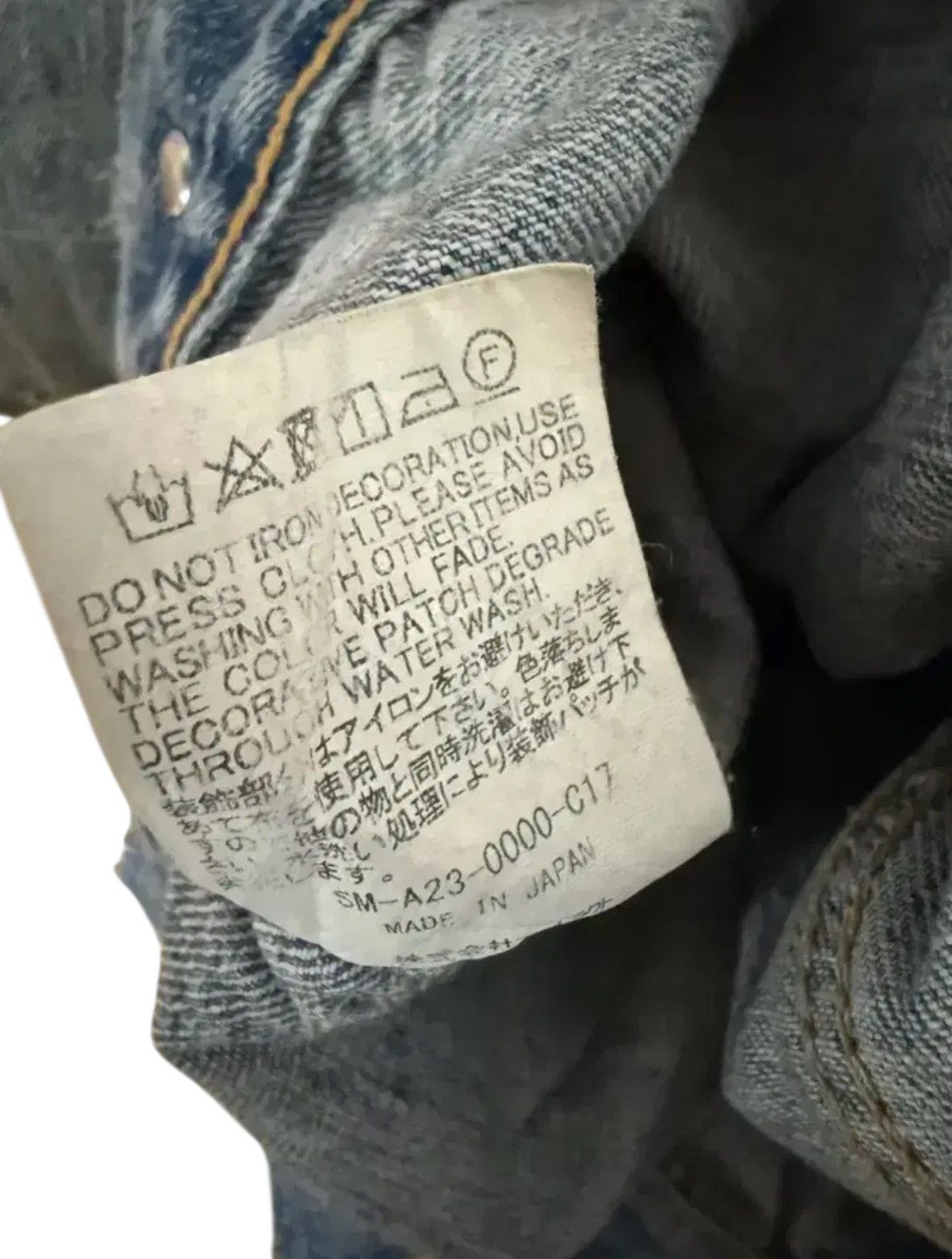 Saint Michael Saint Michael X berberjin Distressed Denim Jacket Size US XL / EU 56 / 4 - 3 Thumbnail
