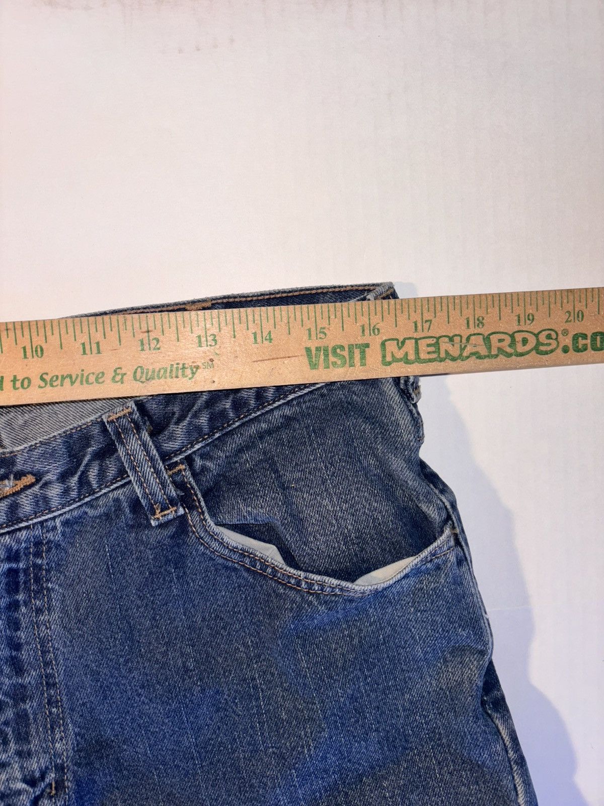 Carhartt Carhartt FR Relaxed Fit Straight Leg Workwear Jeans 33x34 Size US 33 - 4 Thumbnail