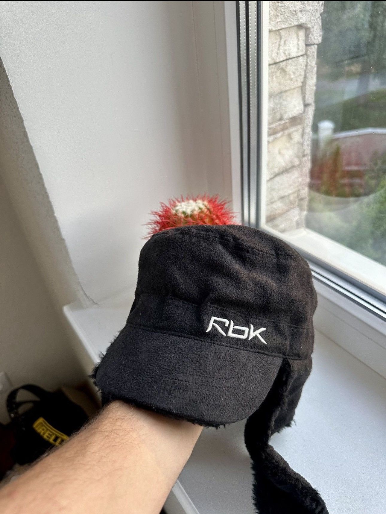 Reebok Vintage Reebok Ushanka Fur Style Y2K Size ONE SIZE - 1 Thumbnail
