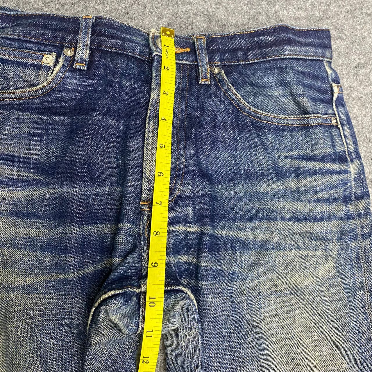 A.P.C. 💥Best Offer💥Vintage APC Selvegde Redline Distressed Denim Size US 31 - 8 Thumbnail