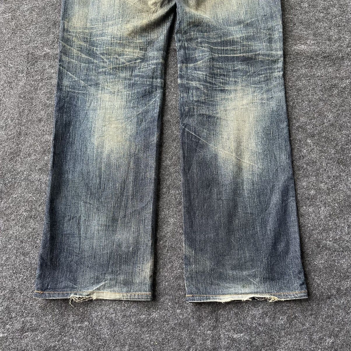 Edwin Edwin Blue Trip Mudwash Vintage Denim 32x32 D677 Size US 32 / EU 48 - 6 Thumbnail