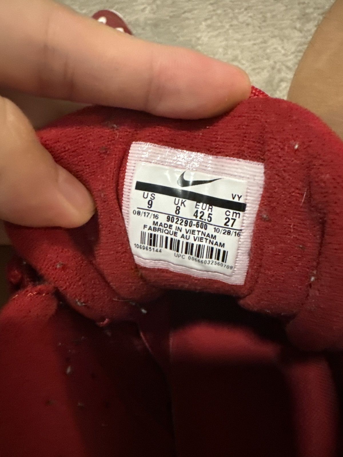 Nike × Supreme Supreme Nike Air More Uptempo Size US 9 / EU 42 - 6 Thumbnail