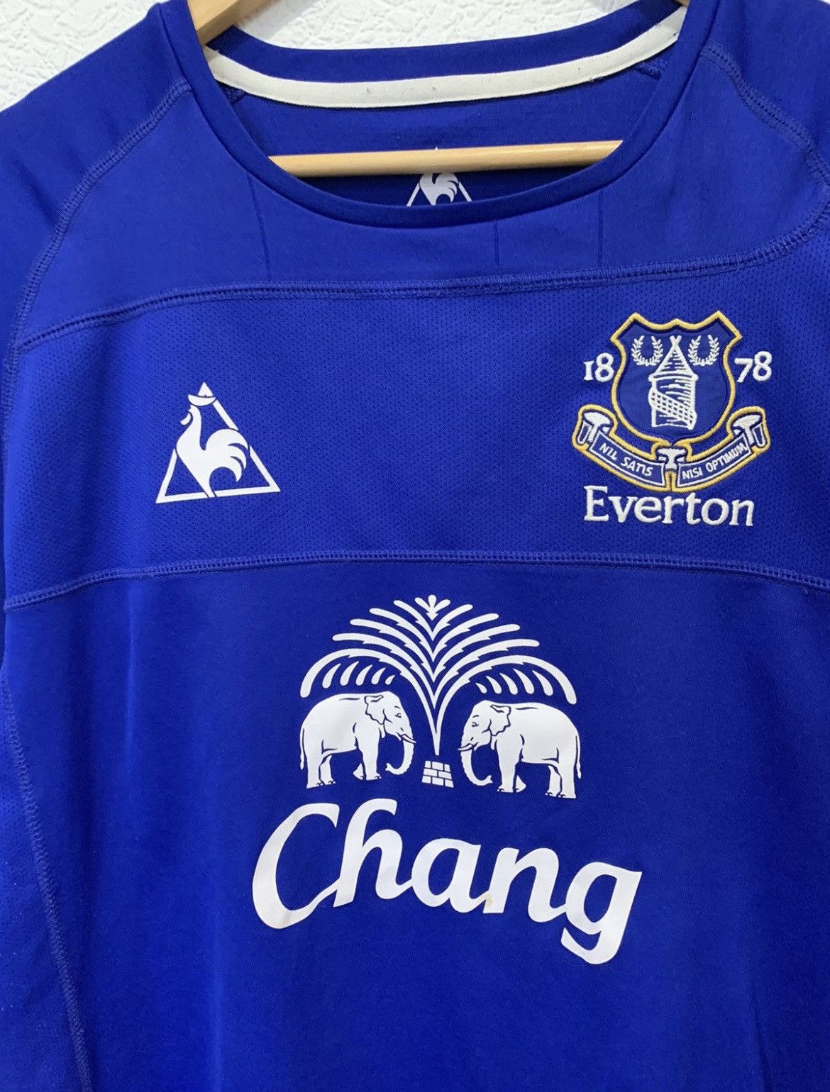 Le Coq Sportif EVERTON LE COQ SPORTIF 2010/2011 HOME KIT SOCCER JERSEY Size US L / EU 52-54 / 3 - 2 Thumbnail