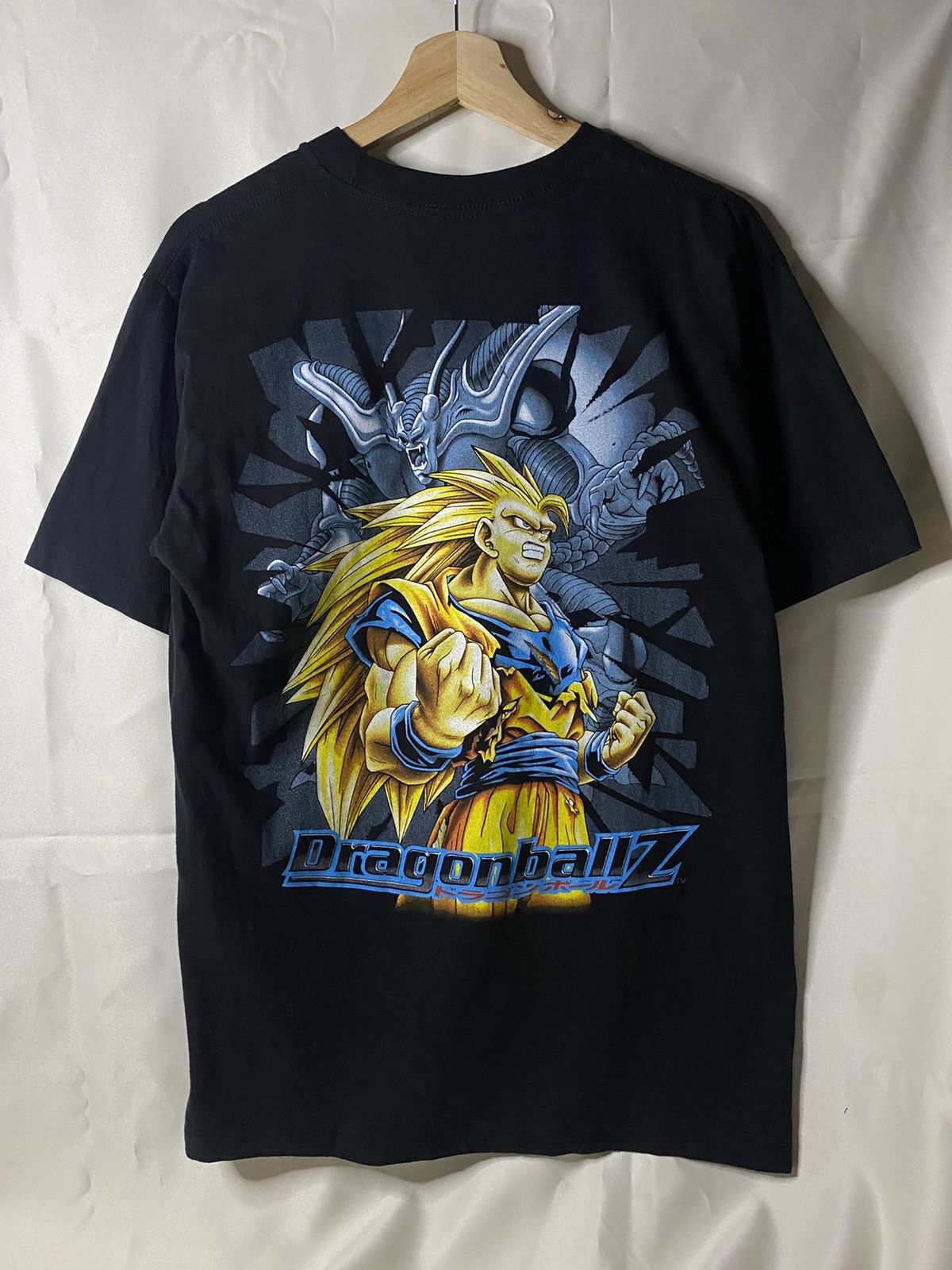 Anime Vintage Rare Dragon Ball Z Goku Super Saiyan 3 Size US M / EU 48-50 / 2 - 2 Thumbnail