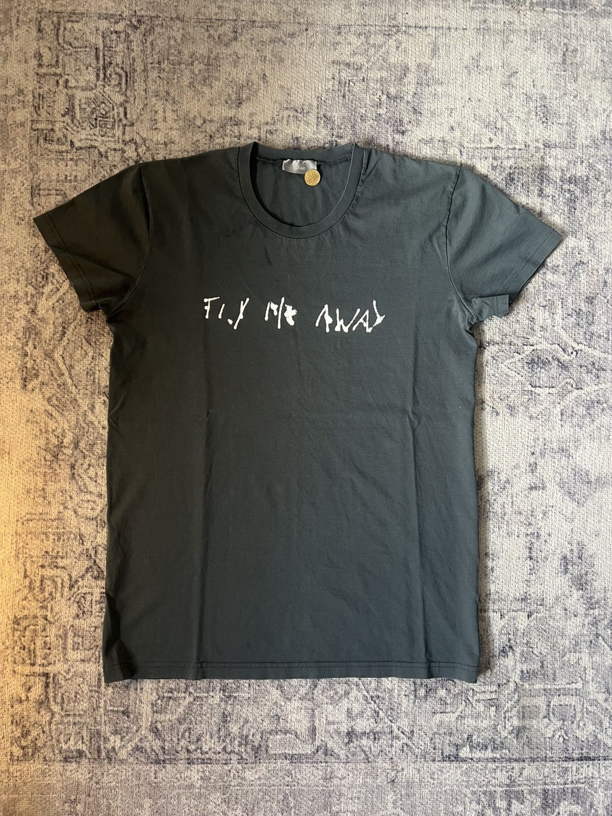 Dior × Kris Van Assche Dior Homme ss10 « fly me away » t-shirt  