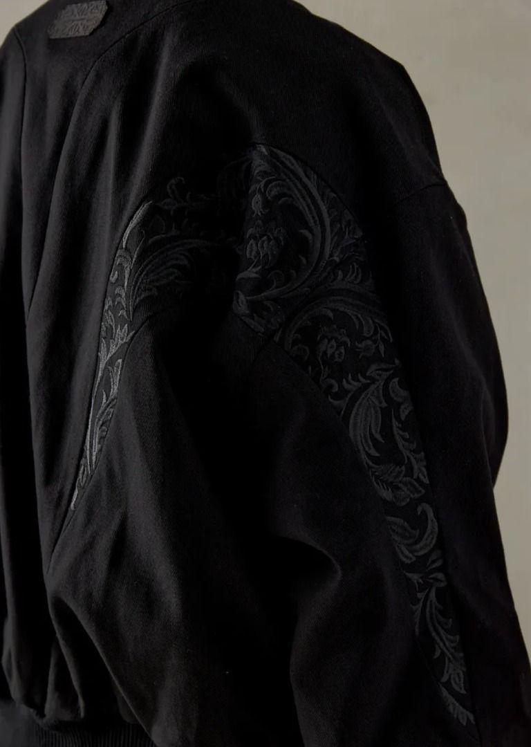 Professor.E Professor.E 23FW - Embroidered Mega Bomber （Black） Size US M / EU 48-50 / 2 - 4 Thumbnail