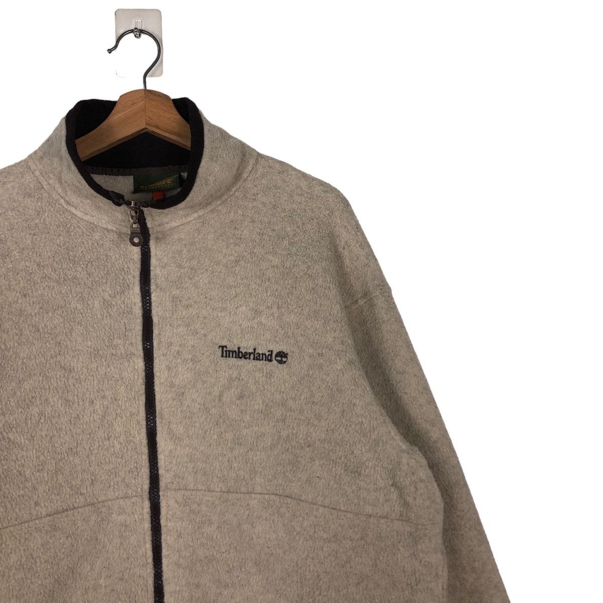 Japanese Brand 🔥Vintage Anorak Fleece Jacket Pull Over Timberland Big Logo Size US M / EU 48-50 / 2 - 6 Thumbnail