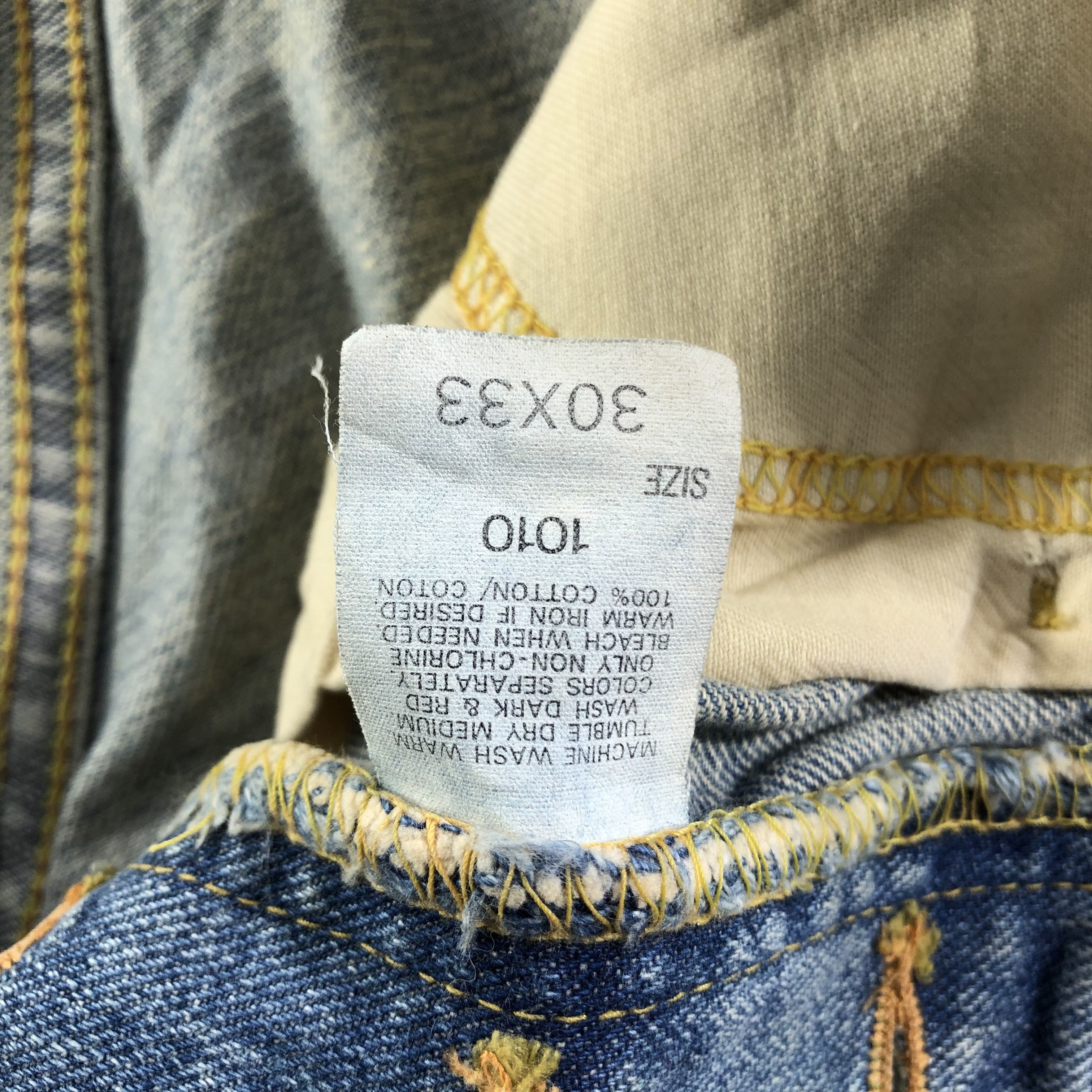Lee Vintage Light Wash Lee Selvedge Jeans-JM3530 Size US 31 - 10 Thumbnail