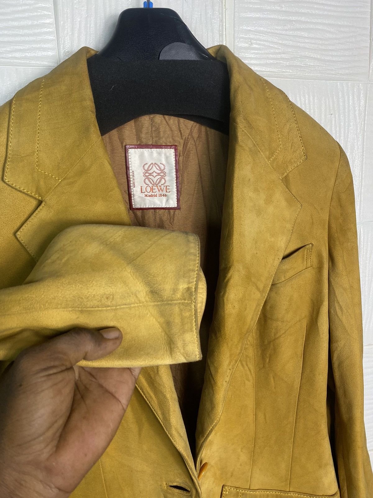 Loewe LOEWE SUEDE LEATHER JACKET Size XS / US 0-2 / IT 36-38 - 5 Thumbnail