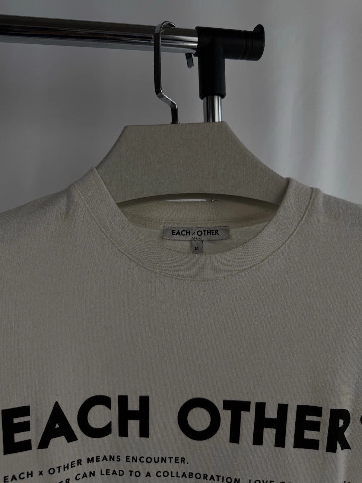 EACH x OTHER Authentic Each X Other Paris Designer t-shirt men's size:M Size M / US 6-8 / IT 42-44 - 3 Thumbnail