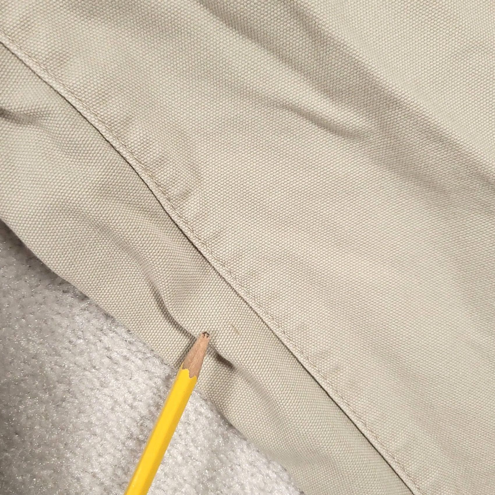 Vintage Columbia Pants Mens 36x32 Beige Cotton Canvas 5 Pocket Hiking Workwear Pants Size US 36 / EU 52 - 6 Thumbnail