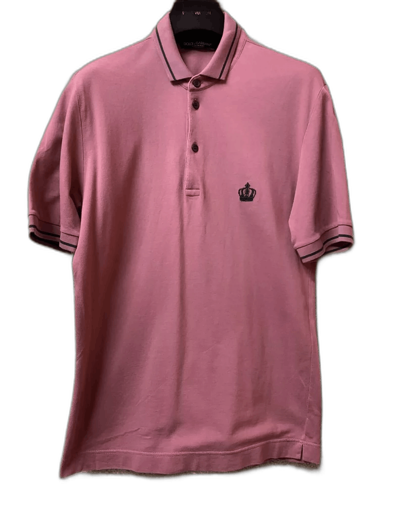 Dolce & Gabbana Dolce & Gabbana Men's Short Sleeve Polo Size US M / EU 48-50 / 2 - 1 Thumbnail