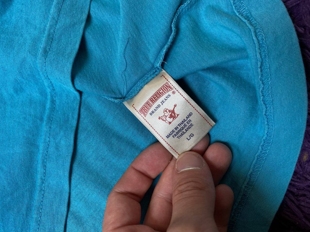 True Religion Vintage True Religion Y2K Logo Short Sleeve T-Shirt Size L Size US L / EU 52-54 / 3 - 3 Thumbnail