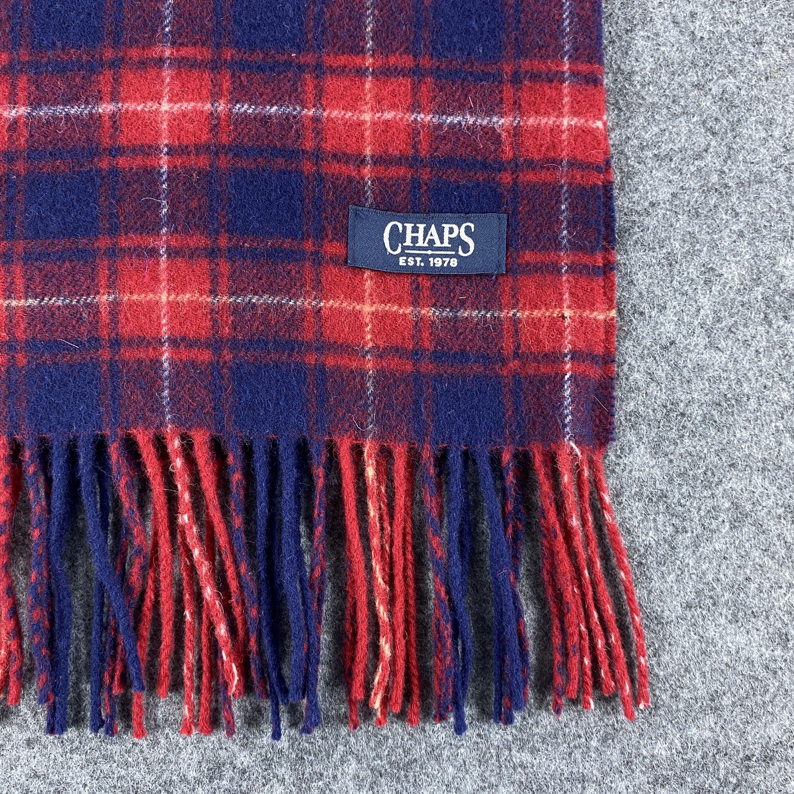 Chaps × Vintage Chaps Scarf # Muffler # Neckwear # D505 Size ONE SIZE - 2 Thumbnail