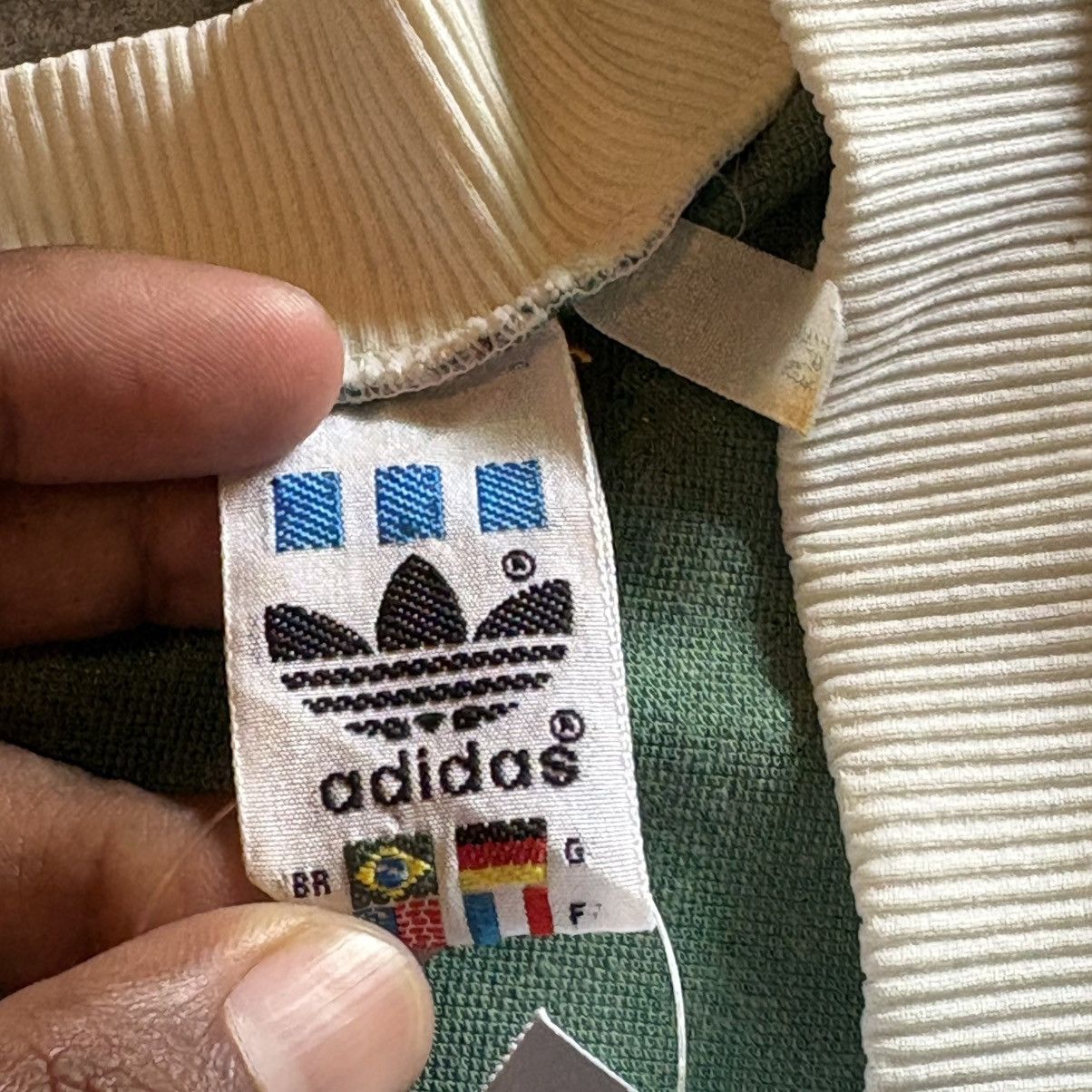 Adidas Vintage Late 80’s-90’s Rare Palmeiras Jersey Size US M / EU 48-50 / 2 - 3 Thumbnail