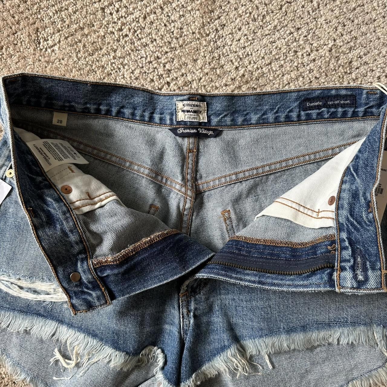 Citizens Of Humanity Citizens of Humanity Danielle Mid-Rise Denim Shorts Sz28 NWT Size 28" / US 6 / IT 42 - 4 Thumbnail