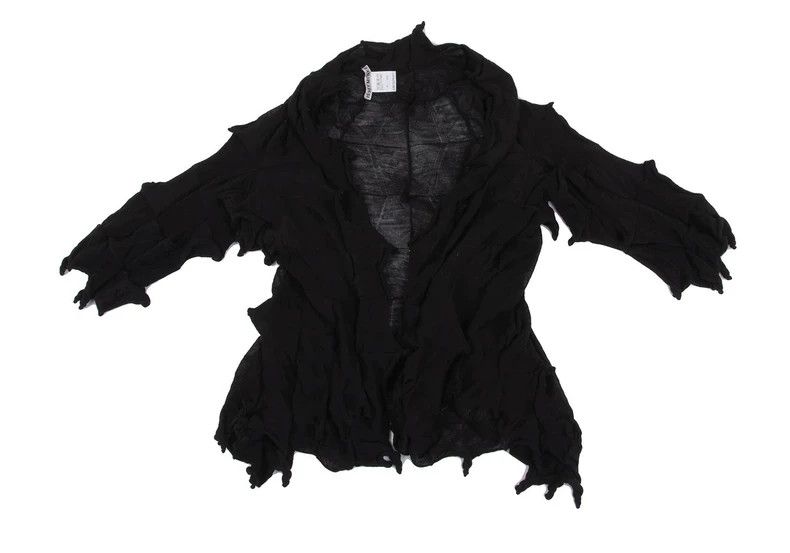 Issey Miyake Issey Miyake size:2 Black woolen man buttonless knitted ca Size S / US 4 / IT 40 - 2 Thumbnail