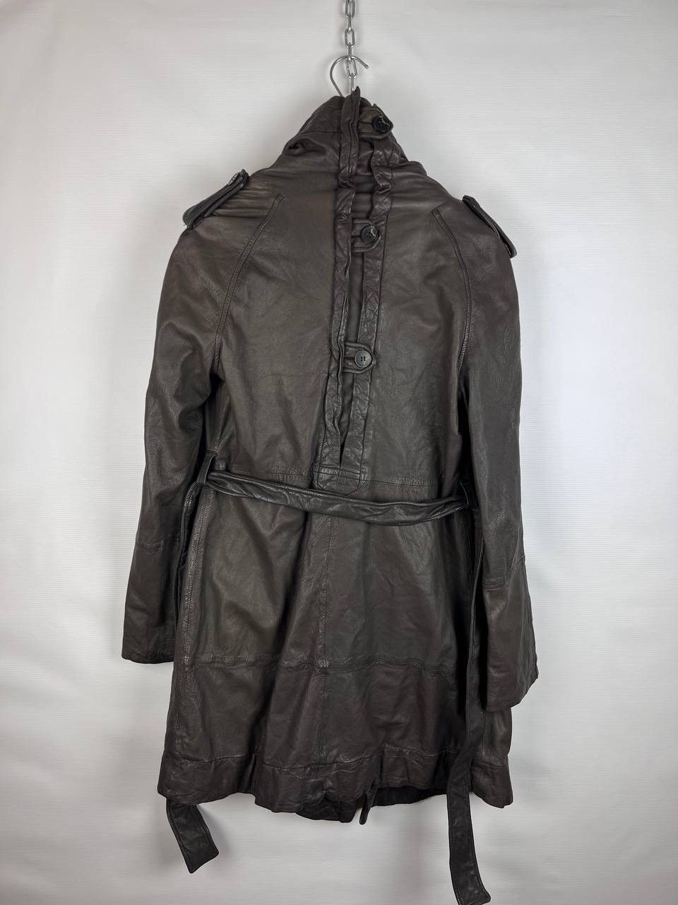 Allsaints Allsaints leather whitton coat woman size 14 Size L / US 10 / IT 46 - 2 Thumbnail