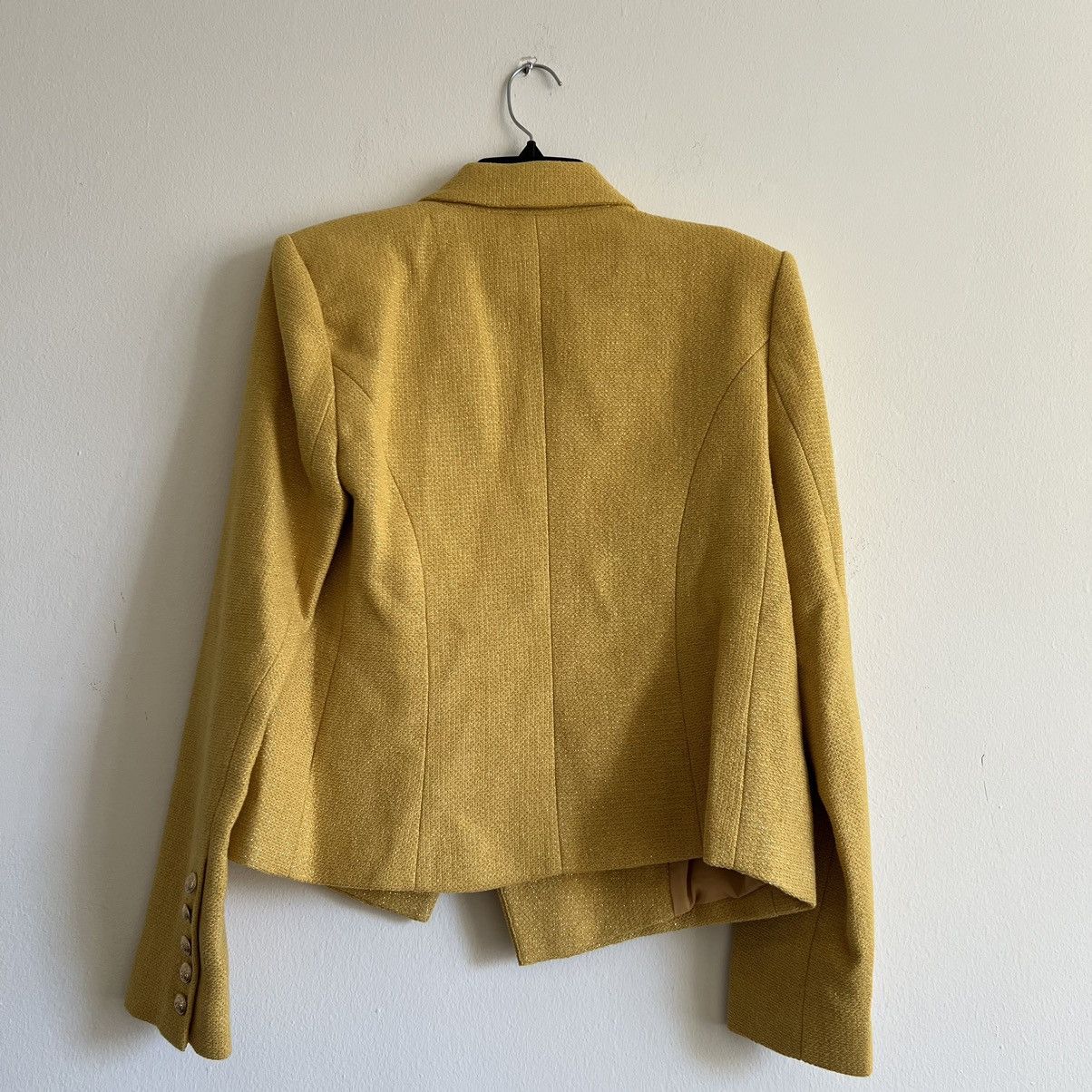 L'AGENCE L'agence Brooke Crop Blazer (citrine gold) size 8 Size M / US 6-8 / IT 42-44 - 6 Thumbnail