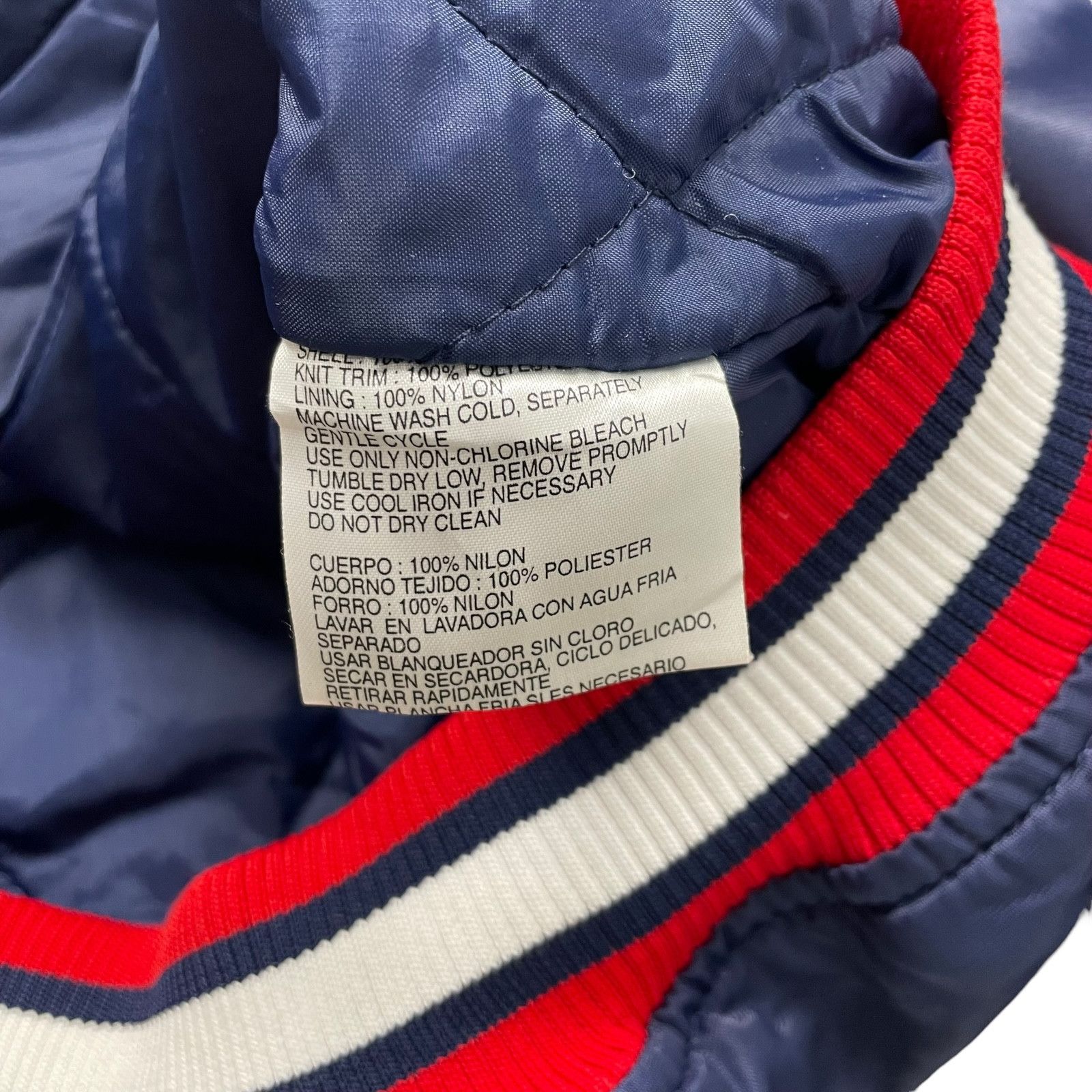 NHL VTG 90s NEW YORK RANGERS PUMA SATIN BOMBER JACKET LIBERTY XL Size US XL / EU 56 / 4 - 6 Thumbnail