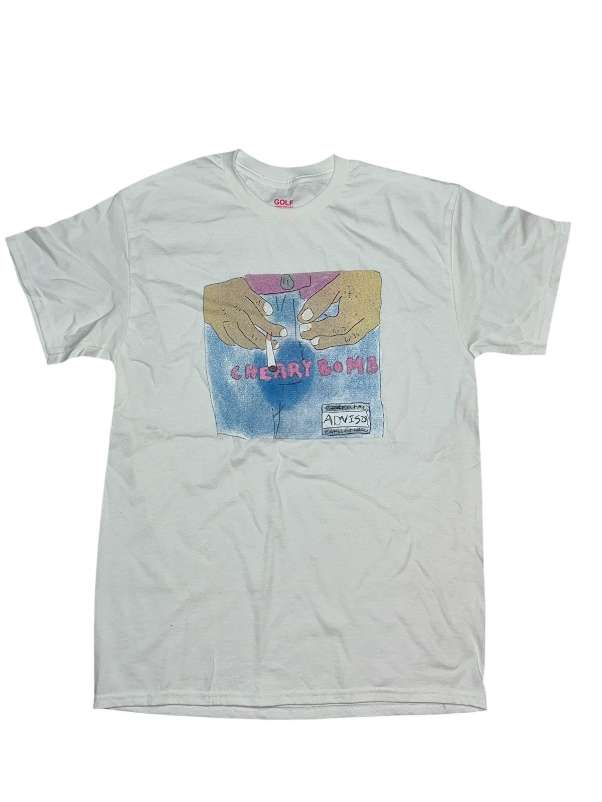 Golf Wang Golf Wang Cherry Bomb 10 Year Anniversary T-Shirt Size US M / EU 48-50 / 2 - 1 Thumbnail