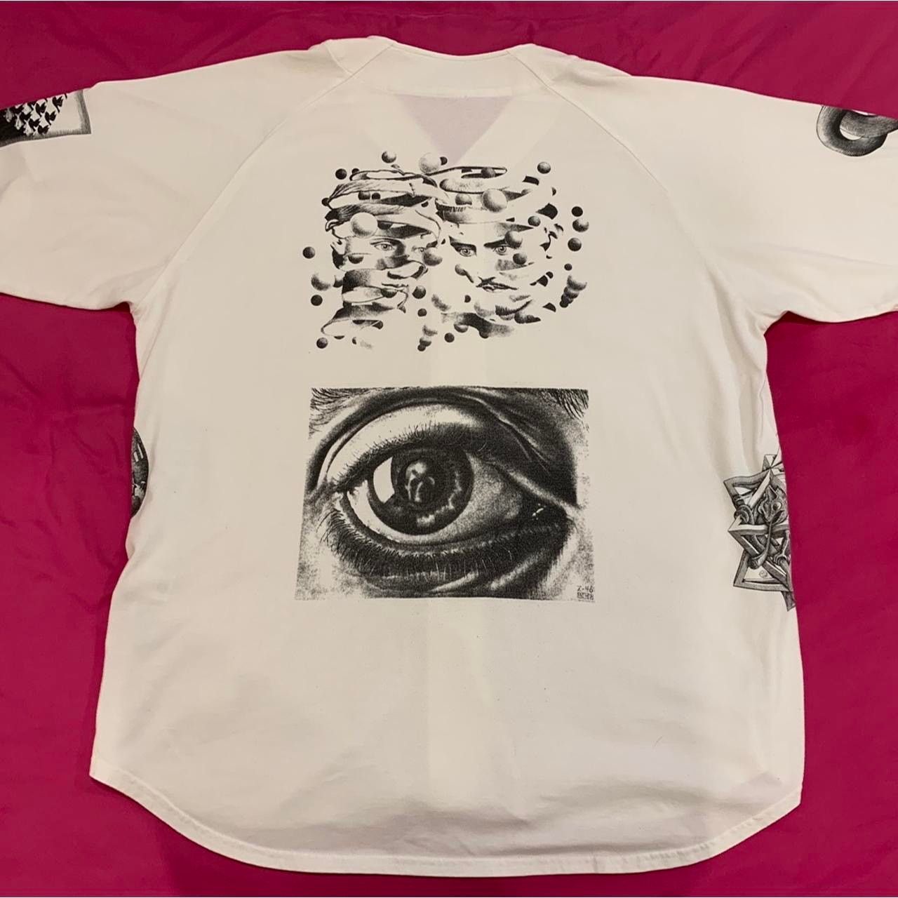 Supreme Supreme SS/17 MC Escher Baseball Jersey Size US L / EU 52-54 / 3 - 2 Thumbnail