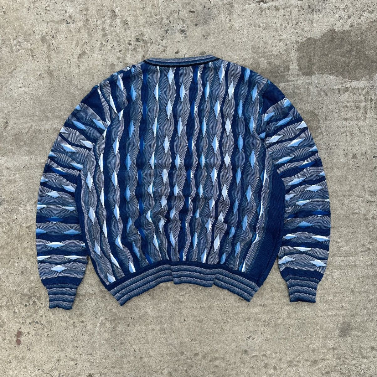 Other Luxury Montechiaro Sweater Style Like Coogi Italy Acrylic Size US L / EU 52-54 / 3 - 2 Thumbnail